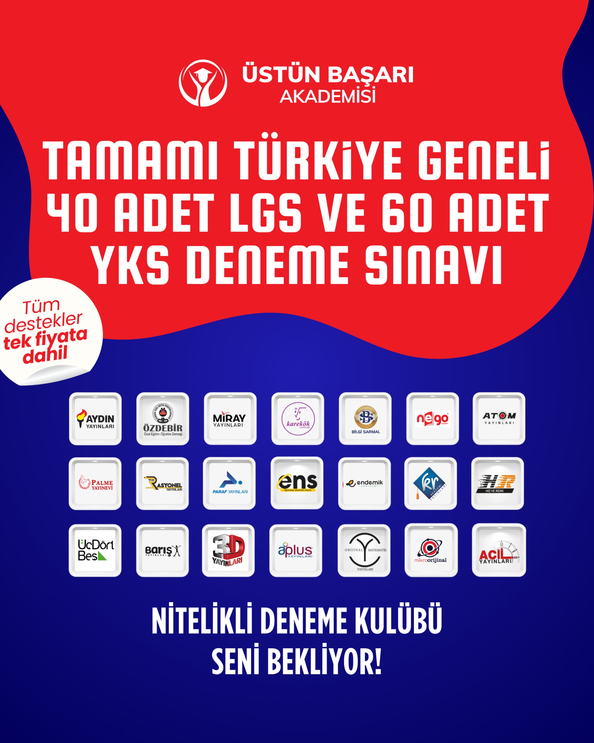 🎯 DENEME KULÜBÜ BAŞLADI!